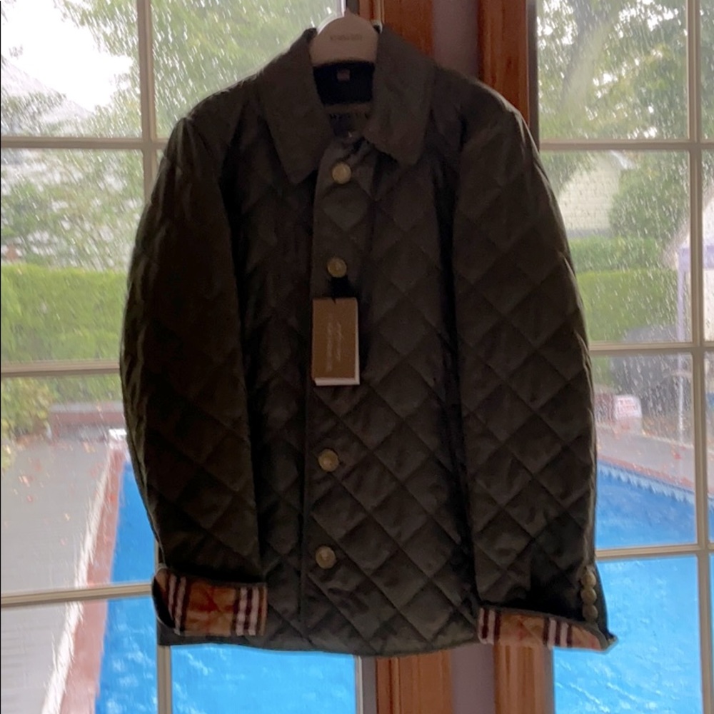 Brand NEW never worn Burberry Olive Jacket